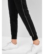 Pocket Zipper Side Jogger Pants - Black S
