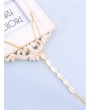 Bohemian Beach Shell Layered Chain Anklets Set - Gold