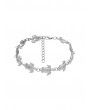 Tortoise Decoration Alloy Chain Anklet - Silver
