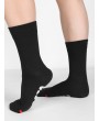 Novelty BEER ME Pattern Mid Calf Socks - Black