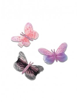 Stylish Butterfly Design Hairpins Set - Multi